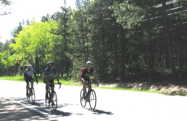 riders on Pleasant Park